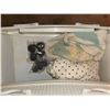 Image 6 : Six-Drawer and Four-Drawer Plastic Dressers with Assorted Contents