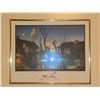 Image 1 : Framed Print of Salvador Dalí ‘Cygnes Reflechis en Elephants’ 20 x 16 Inches