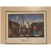Image 2 : Framed Print of Salvador Dalí ‘Cygnes Reflechis en Elephants’ 20 x 16 Inches