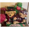 Image 5 : Stuffed Toy Bear, Bunny and Frog Assortment with Packaged SECRET Q Nightshade Ombre Hairpieces