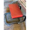 Image 5 : Workshop Tool Lot: Black & Decker Workmate, Step Platform, Toolbox, and Creeper