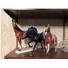 Image 2 : Breyer Horse Figurines and Glass Horse Plaque