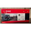 Image 2 : Mammoet Kenworth T800W Scale Model 1:50 With 4-Axle Flip Lowboy Trailer