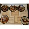 Image 1 : Russian Decorative Plates with Certificates of Authenticity