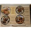 Image 5 : Russian Decorative Plates with Certificates of Authenticity