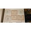 Image 3 : Hamilton Collection Wolf Themed Decorative Plates with COAs, Set of 10