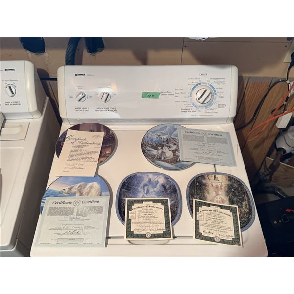 Collectible Decorative Plates with Certificates
