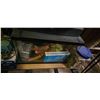 Image 7 : Three Fish Tanks With Accessories and Stand