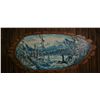 Image 2 : Mussy Nordstrum 1980 Oil Painting on Live Edge Wood