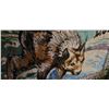 Image 3 : Woven Wall Tapestry with Sled Dogs and Musher Scene