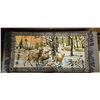 Image 3 : Deer Scene Tapestry with Matching Mirror Panels