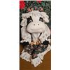 Image 10 : Decorative Cow Figurines, Cookie Jar, and Basset Hound Figure