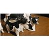 Image 3 : Decorative Cow Figurines, Cookie Jar, and Basset Hound Figure