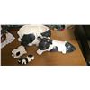 Image 6 : Decorative Cow Figurines, Cookie Jar, and Basset Hound Figure