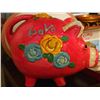 Image 3 : Collectibles Lot: Piggy Bank, Thermometer, Crystal Vase, Toys