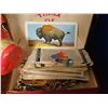 Image 4 : Collectibles Lot: Piggy Bank, Thermometer, Crystal Vase, Toys