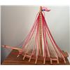 Image 5 : Russian Nesting Dolls, Shell Toothpick Holder, and Wooden Model Sailboat