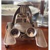 Image 4 : Silver Plated Creamer, Mechanical Napkin Holder, and Tiered Tray Set