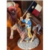 Image 2 : Horse Figurines and Cowboy Figure Group