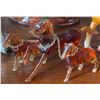 Image 3 : Horse Figurines and Cowboy Figure Group