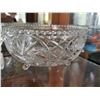 Image 8 : Pressed Glass Table Set with Creamer, Sugar Bowl, Tray, and Serving Bowl