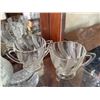 Image 5 : Clear Pressed Glass Tableware