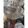 Image 9 : Clear Pressed Glass Tableware