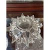 Image 6 : Clear Glass Decorative Candle Holders and Bud Vases