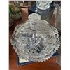 Image 4 : Anchor Hocking Wexford 6 Piece Bar Set and Vincennes Crystal Covered Dish