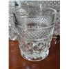 Image 7 : Anchor Hocking Wexford 6 Piece Bar Set and Vincennes Crystal Covered Dish