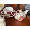 Image 10 : Porcelain Tableware Including Adeline Teapot Set and Aynsley Plate