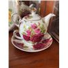 Image 9 : Porcelain Tableware Including Adeline Teapot Set and Aynsley Plate