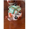 Image 1 : Wade Hand Painted Ceramic Teapot with Character Face and Tam O'Shanter Lid