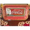 Image 2 : Coca-Cola Tin Tray, Amber Resin Owl, Fish, and Wood Trivets Lot