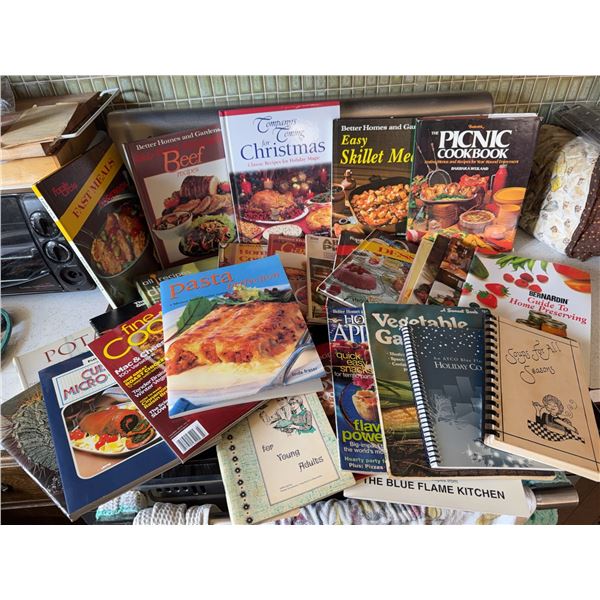 Cookbooks and Recipe Books Collection