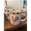 Image 3 : Gibson Everyday Rooster Ceramic Dinnerware Set