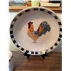 Image 5 : Gibson Everyday Rooster Ceramic Dinnerware Set