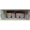 Image 1 : Dublin Crystal Ice Cream/Dessert Cups and Embossed Glass Mugs Set