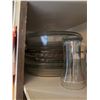 Image 3 : Contents of Cupboard Including Pyrex, Corelle, and Glassware