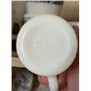 Image 6 : Contents of Cupboard Including Pyrex, Corelle, and Glassware