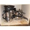Image 3 : Glass and Stainless Steel Pots and Saucepans