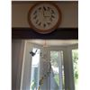 Image 1 : Wall Clock, Bell Wind Chime, and Butterfly Ornament Group