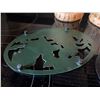 Image 6 : Cast Iron Pot Holders and Il Ruffino Vintage Wine Bottles