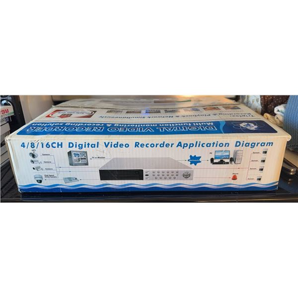 Brand New Digital Video Recorder (DVR) with Remote and Manual