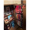 Image 2 : Woodgrain Storage Cabinet With 60 VHS Tapes
