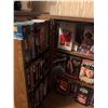 Image 3 : Woodgrain Storage Cabinet With 60 VHS Tapes