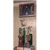 Image 1 : Bowling Trophies and Framed Athletics Medals Collection