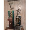 Image 2 : Bowling Trophies and Framed Athletics Medals Collection