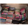 Image 2 : CD Music Collection with CD Player, Cassette Deck, and Storage Rack