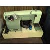 Image 4 : Sewing Desk With Two Vintage Sewing Machines, Proctor Silex Iron, Sewing Accessories